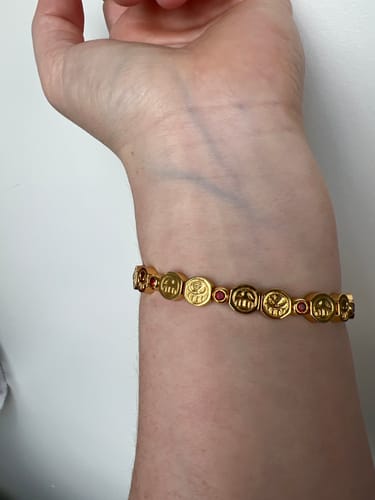 Customer photo review of Fire Fist Ace Bracelet