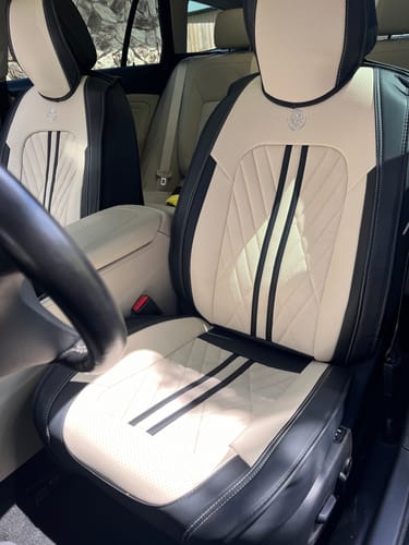 Customer photo review of Waterproof Ultra Car Seat Covers