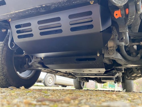 Customer photo review of Bash Plates For Mitsubishi Pajero Sport QE & QF