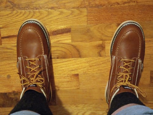 Customer photo review of 6 Inch Moc Toe Boot
