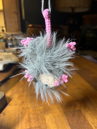 Customer photo review of Possum Car Charm