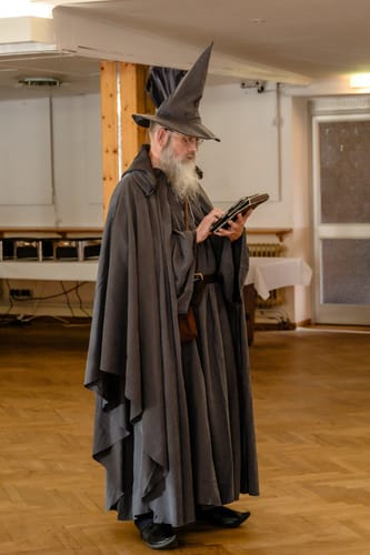 Customer photo review of Der Hobbit Gandalf Cosplay Kostüm Outfits Halloween Karneval Anzug