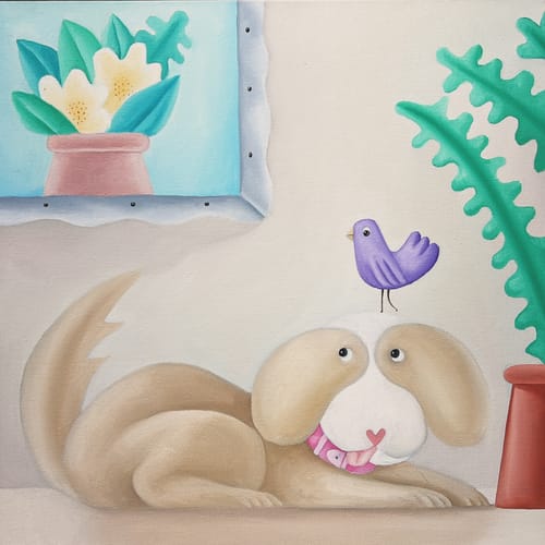 Customer photo review of Giclee Fine Art Prints 8x8