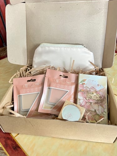 Customer photo review of Cover & Set Beauty Bundle