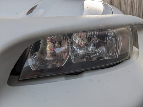 Customer photo review of 1 x Headlight Restore Wipes Kit