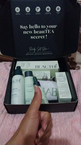 Customer photo review of Gamme Complète : Crème + Gel + Sérum