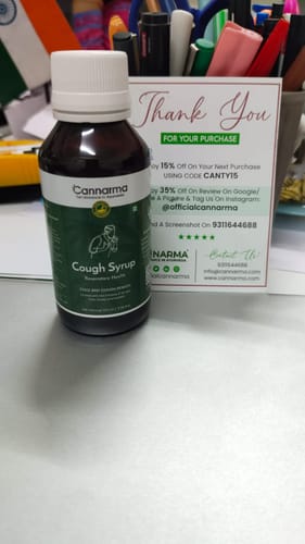 Customer photo review of Cough Syrup (100ml/30ml)
