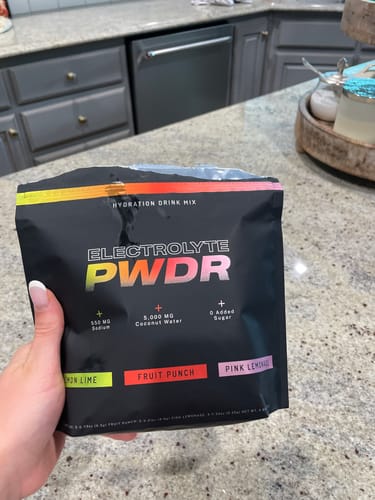 Customer photo review of ELECTROLYTE PWDR