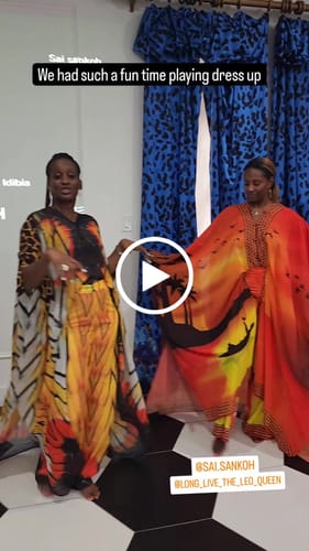 Customer video review of Eden Goddess Kaftan