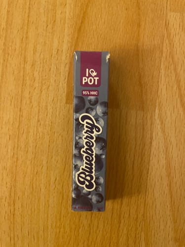 Customer photo review of HHC Vape Pen 95% - Blueberry