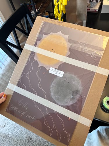 Customer photo review of 12x18 Giclee Fine Art Prints