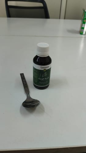 Customer photo review of Cough Syrup (100ml/30ml)
