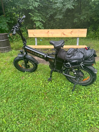 Customer photo review of Open Box Wallke Electric Bike