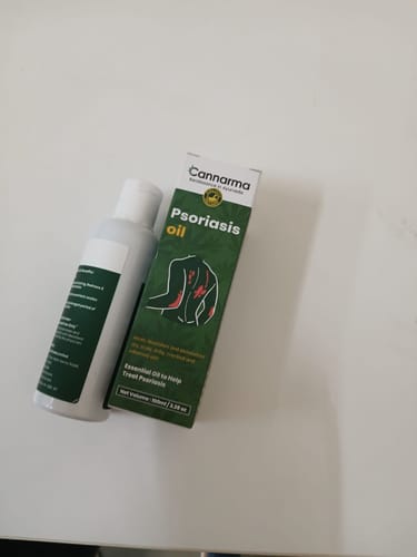 Customer photo review of Hemp Psoriasis Oil (100ml)