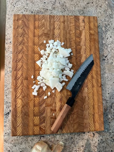 Customer photo review of Ryusen Hamono Blazen Bunka 175 mm