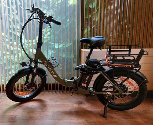 Customer photo review of Engwe L20 SE 250W 20" Foldable Electric Trekking Bike 15.6Ah Step-through E-bike