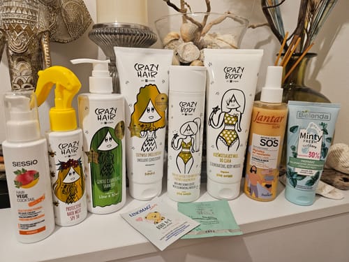 Customer photo review of Sessio Hair Vege Cocktail Multifunctional BB Hair Cream Mango