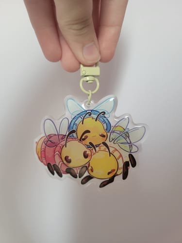 Customer photo review of Sweater Bug Keychain Blind Bag