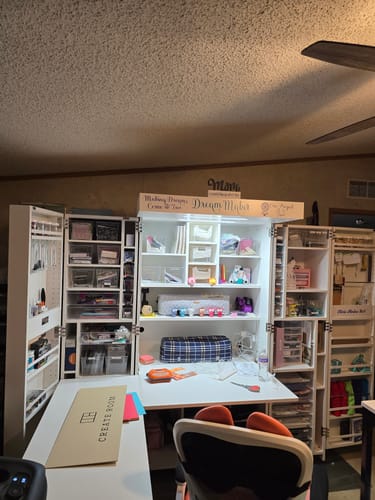Customer photo review of Machine Shelf