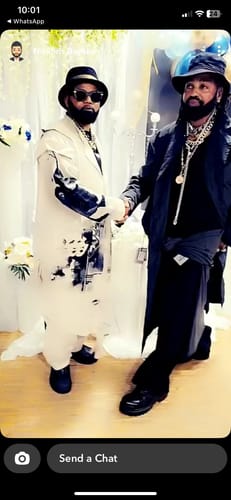 Customer photo review of Basic Madame-T Capes Black