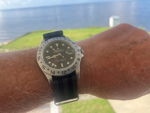 Customer photo review of 007 Bond Nylon Strap- Five Eye (AVAILABLE NOW)
