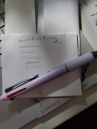 Customer photo review of Pilot Dr. Grip 4+1 Multi Pen and Pencil