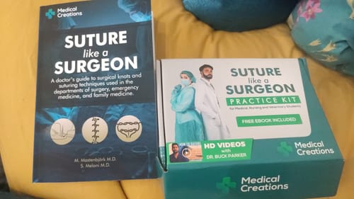 Customer photo review of Suture Practice Kit - EU and UK