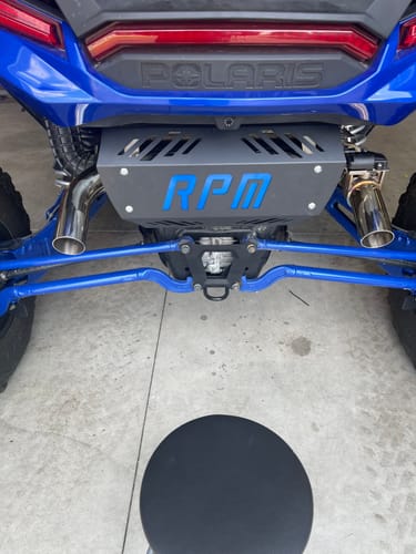 Customer photo review of RPM SxS RZR XPT E-Valve Muffler - Dual Tip Captains Choice Exhaust- 2016-2022 XPT XP Turbo S