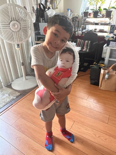 Customer photo review of Photo Birth Pillow