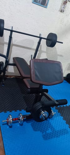 Customer photo review of Banco Multiposiciones para Pesas