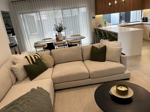 Customer photo review of Astro Natural Wool Rug