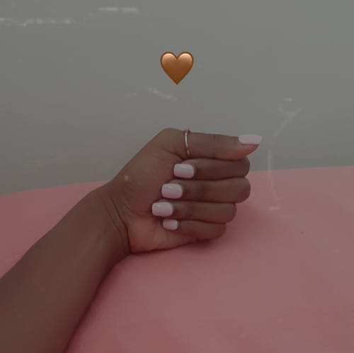 Customer photo review of COURT - Carré rose