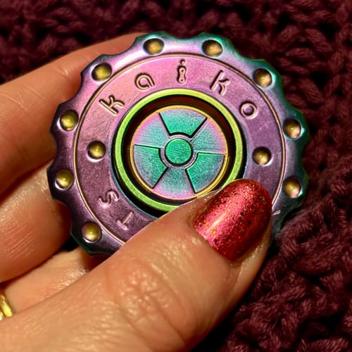 Customer photo review of The Haptic Spinner - Dual Function by Kaiko