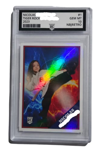 Customer photo review of Custom Graded Card