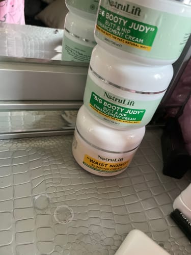 Customer photo review of "Big Booty Judy" Butt & Hip Enhancement Cream