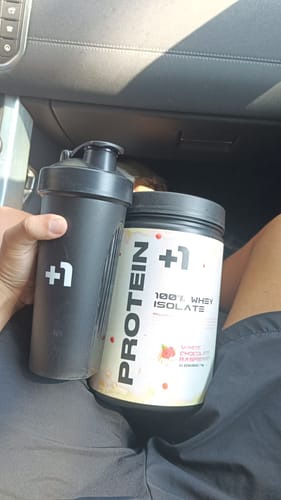 Customer photo review of +1© Whey Protein Isolate (1kg)