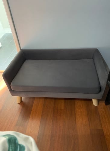 Customer photo review of PaWz Warm Soft Lounge Couch Chair Bed