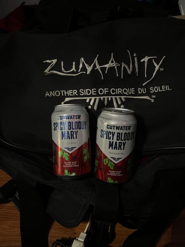 Customer photo review of Cutwater Spicy Bloody Mary 4-Pack