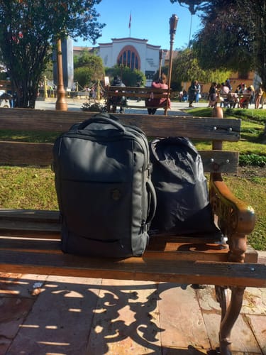 Customer photo review of Grand Travel Backpack