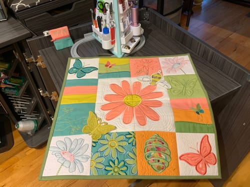 Customer photo review of Titanium Embroidery Needles (5pk), Schmetz