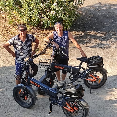 Customer photo review of Vakole CO20 MAX 750W*2 Dual Motor 20" Folding Fat Bike 20Ah Samsung Battery