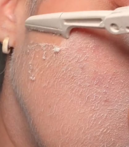 Customer photo review of Hair Identifier Spray