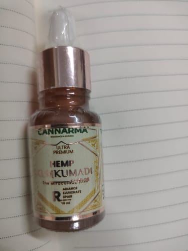 Customer photo review of Hemp Kumkumadi Face Oil
