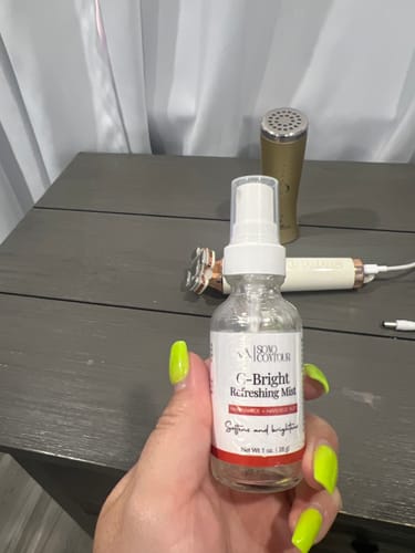 Customer photo review of C-Bright Refresh Mist