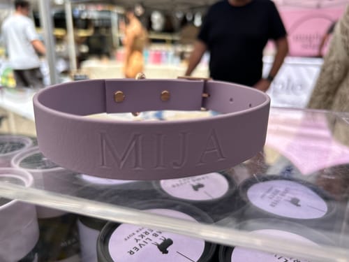 Customer photo review of Lavender Collar