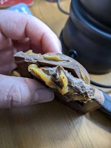 Customer photo review of Choc Chip Maple Pancake Bizarre Bar