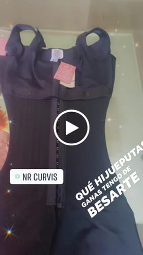 Customer video review of Faja Sara 7002 plus size en los glúteos