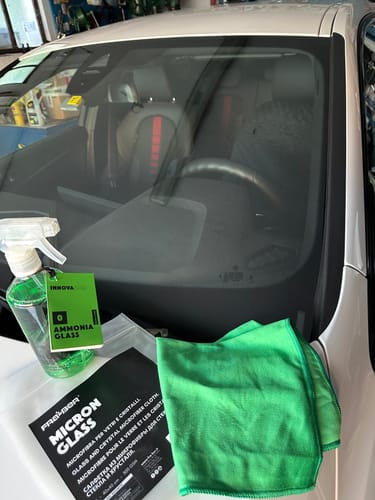 Customer photo review of 0 AMMONIA GLASS CLEANER DI INNOVACAR PULITORE VETRI SENZA AMMONIACA