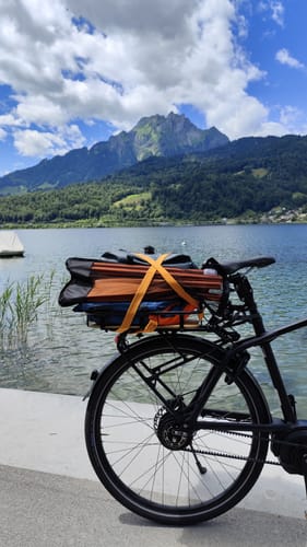 Customer photo review of PACKI der Velokorb