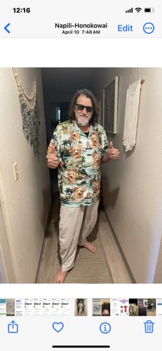 Customer photo review of Vintage Buddy Shirt